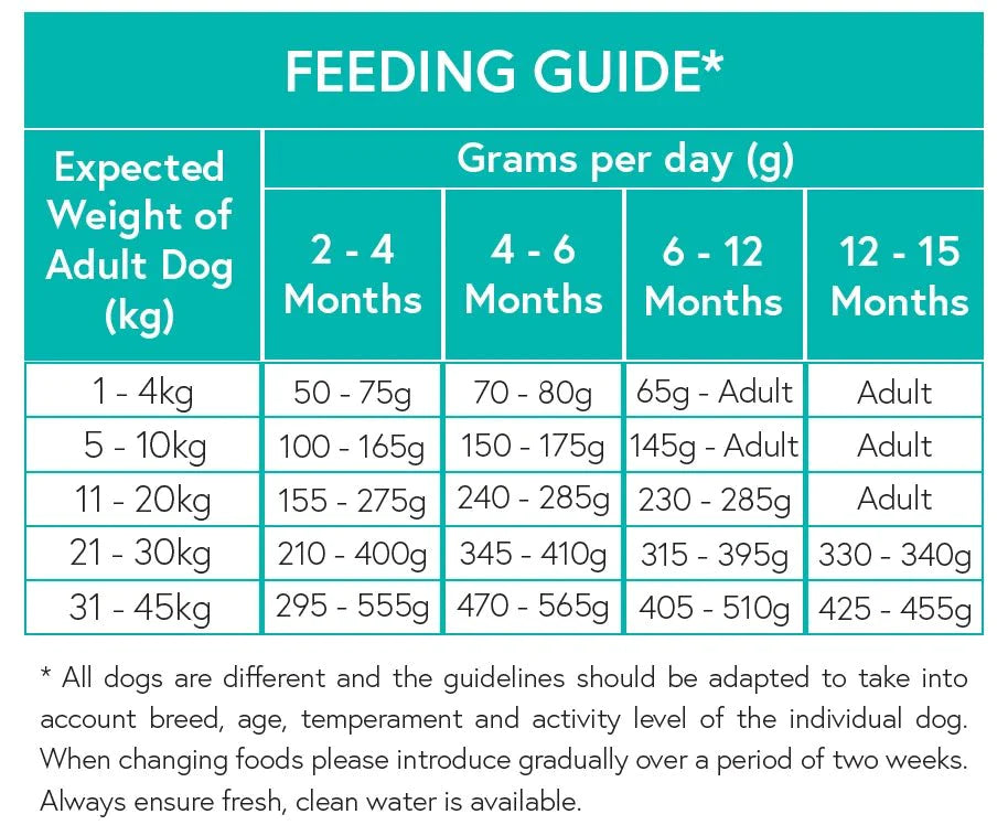 Grain Free Puppy Food - Salmon with Haddock, Blue Whiting, Sweet Potato & Asparagus - Kibble UK - My Online Pet Store