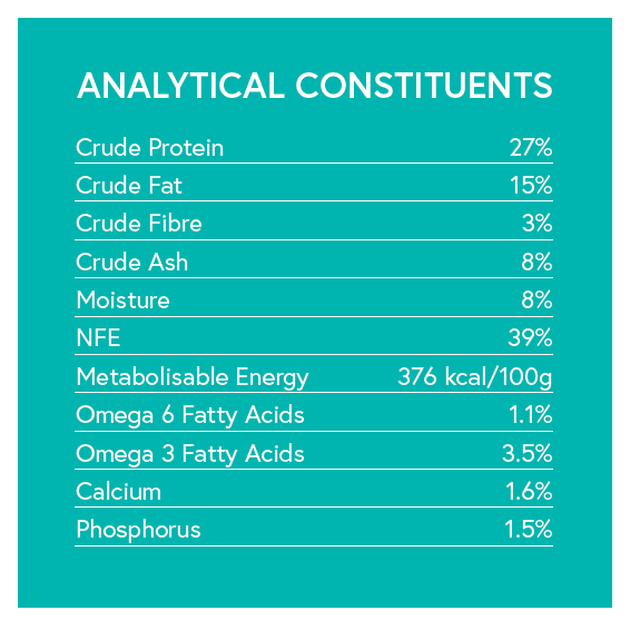 Grain Free Small Breed Dog Food - Salmon with Trout, Sweet Potato & Asparagus - Kibble UK - My Online Pet Store