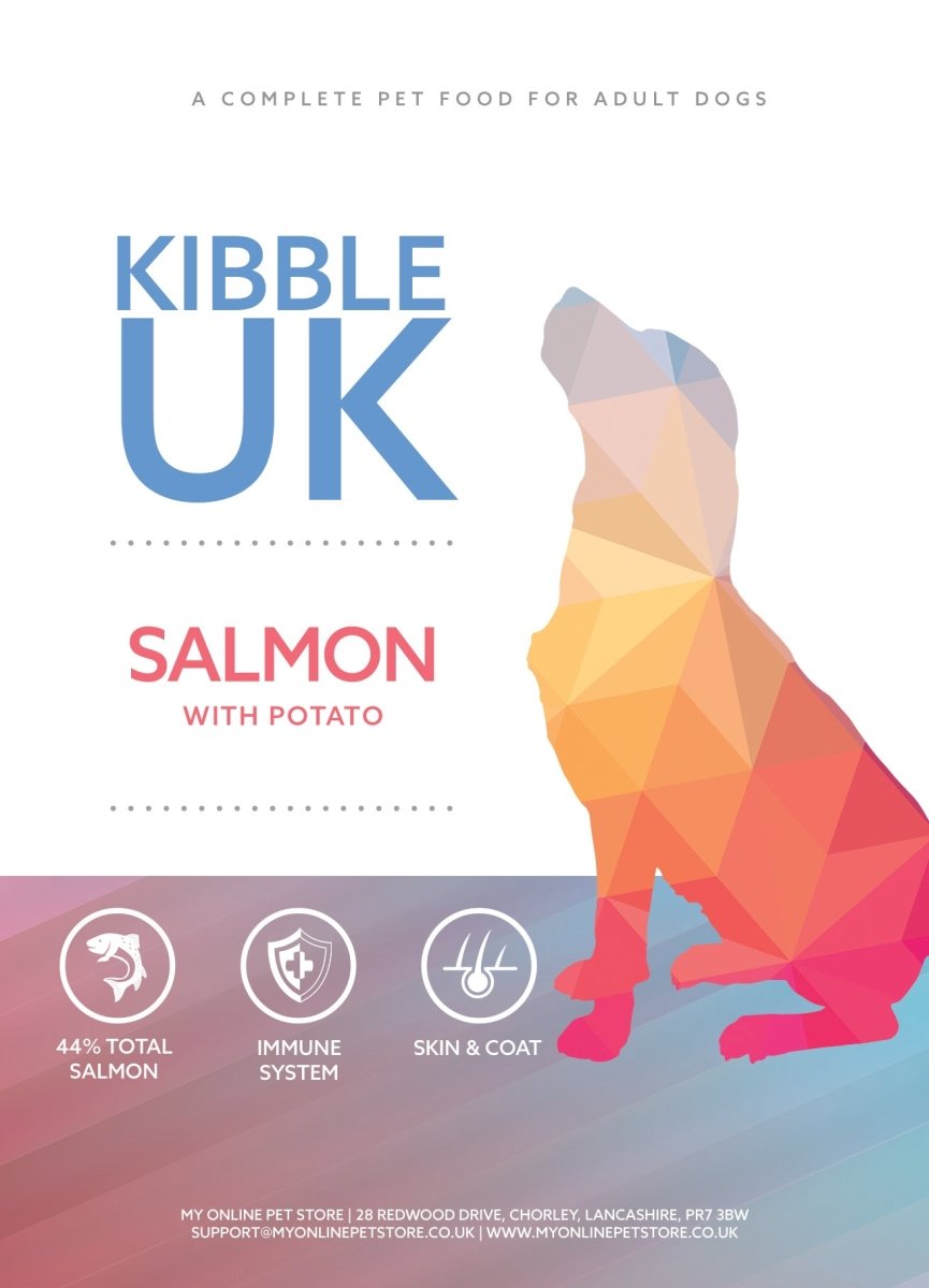 Super Premium Adult Dog Food - Salmon & Potato - Kibble UK - My Online Pet Store