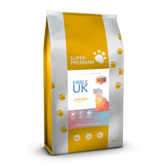 Super Premium Puppy Food - Chicken with Rice - Kibble UK - My Online Pet Store