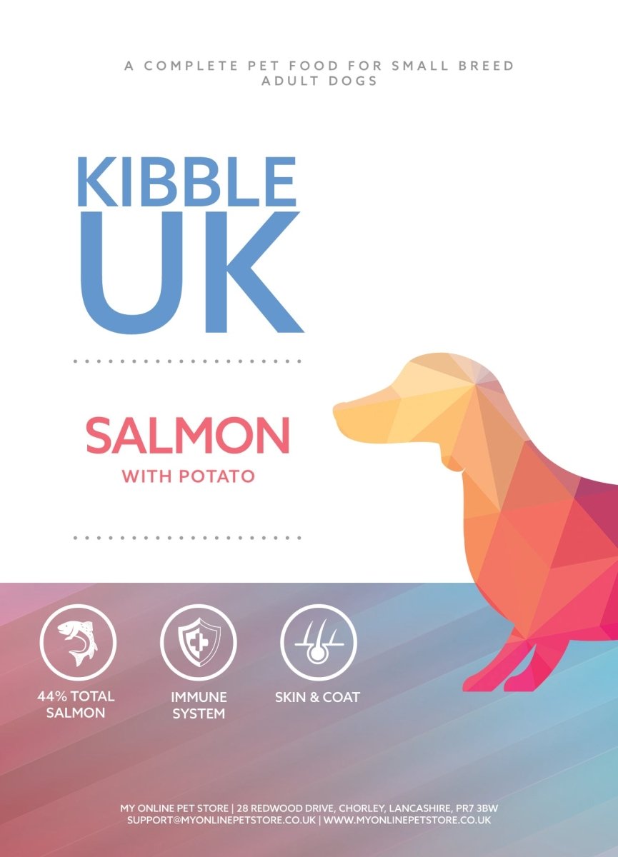 Super Premium Small Breed Dog Food - Salmon with Potato - Kibble UK - My Online Pet Store